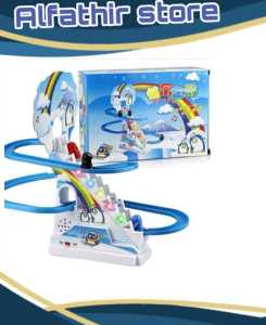 Mainan Anak Jolly Pinguin 587-2 - Track Racing Seluncur Pinguin