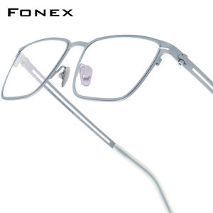 FONEX Titan Gọng kính nam thiết kế thương hiệu kính mắt dáng vuông siêu nhẹ chất lượng cao Nhật Bản Hàn Quốc kính mắt cho mắt 85779