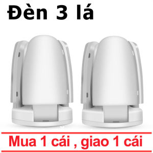 Mua 1 cái  giao 1 cái . Bóng đèn led hình 3 cánh quạt siêu sáng - bảo hành 1 năm