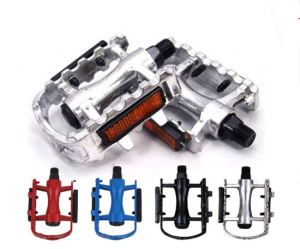 Alloy Bearing Pedal MTB Aluminium Alloy Mountain Bicycle Cycling Pedals Bike Flat Non-Slip Pedal Basikal (Sepasang)