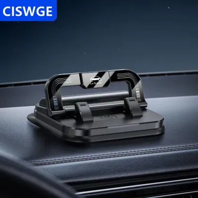 [COD] CISWGE AUTOPARTS 1pcs Dễ dàng cài đặt xe điện thoại di động chủ 360 ° xoay phổ xe người giữ điện thoại với biển số Bảng điều khiển gắn kết