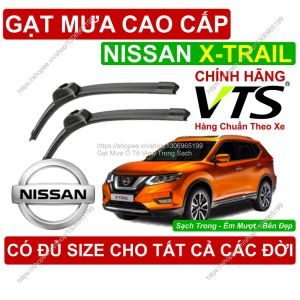Gạt Mưa Kính Lái Nissan X-Trail Cặp Gạt Mưa Kính Lái Cho Các Dòng Xe Nissan X-Trail Có Đủ Size Cho Các Đời
