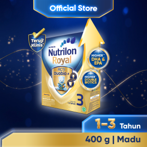 Nutrilon Royal 3 Madu Susu Pertumbuhan Bubuk 400 GR
