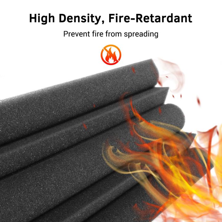 Acoustic Panels High Density Low Frequency Fire Retardant Acoustic Foam ...