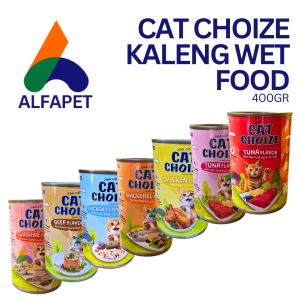 Cat choize kaleng 400gr wet food makanan basah kucing
