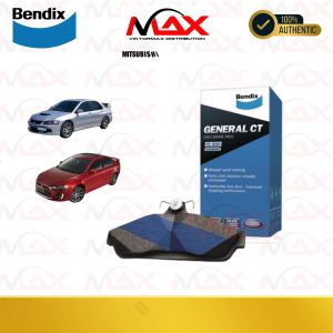 DB 1455 GCT BENDIX BRAKE PAD FRONT MITSUBISHI LANCER 1.6 03-07