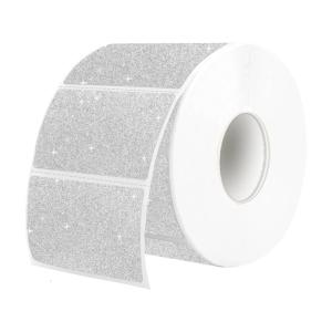 300Pcs Sparkling Thermal Label Oil and Water Resistant Adhesive Label Packaging Address Label For Retail Shipping