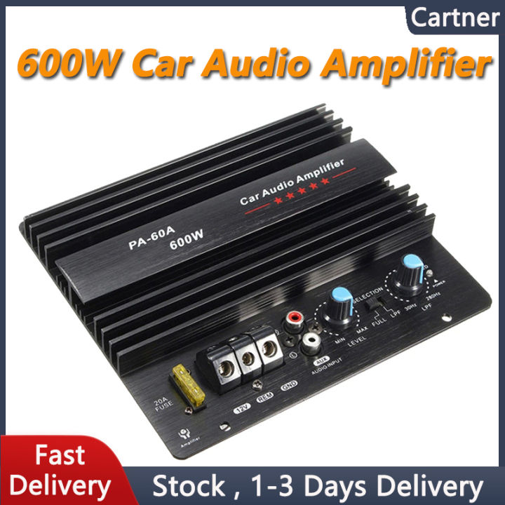 12V 600W Car Audio Amplifier Car Stereo Audio Amplifier Board High