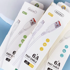 Uốn cong kháng dây sạc USB USB để Loại C/USB 5pin Cáp sạc 6A Tốc độ nhanh cáp điện USB cho điện thoại