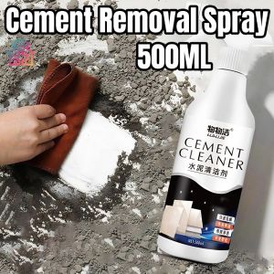 No damage Cement remover Tiles stain remover Cement remover Dual use for car and home Dissolves and softens cement
