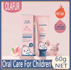 OLAFUR Kem đánh răng trẻ em  kem đánh răng nuốt được cho bé từ 6 tuổi đến 12 tuổi tuýp 60g