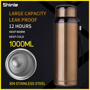 Stainless Steel Thermos Cup Vacuum Sport Water bottle tumbler hot and cold hermal Flasks 600-1000ML