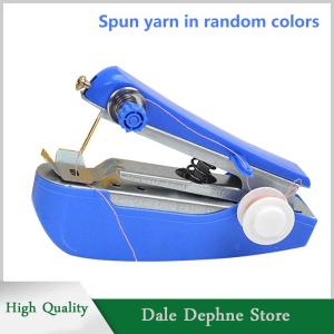 [Dale Dephne] จักรเย็บผ้าขนาดเล็ก1เซ็ตเครื่องเย็บแบบเร็วประหยัดแรงใช้ผ้าเครื่องมือเย็บแบบใช้มือขนาดเล็กพกพาได้