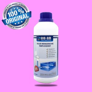 Cairan Penguras WC penuh mampet luber TERBAIK - Tanpa sedot - BIO GM / BIO GM PLUS