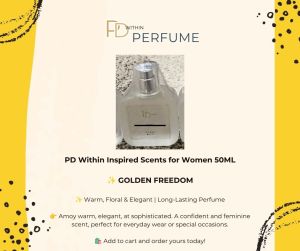 PD Within Inspired Scents for Women 50ML Golden Freedom