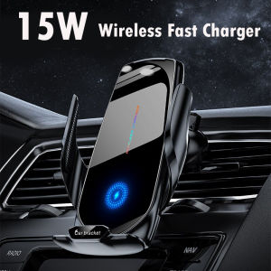 SG C3 Wireless car Charger 15W Qi Fast Charging Auto Touchscreen Car Charger Mount