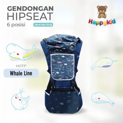 Flower Happy Kids gendongan Hipseat - untuk moms L.Pinggang