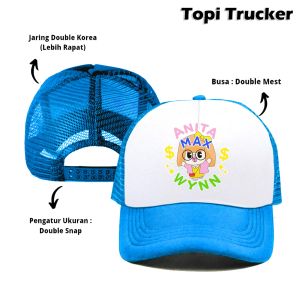 Topi Jaring Drake Anita Max Wynn I Need The Max Win ! Alter Ego Meme Trucker Pria Wanita