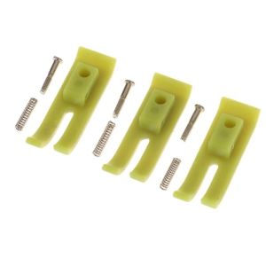 DOOUR 10Pcs Flat Presser Foot MT-18 Presser Foot Plastic Presser Foot Wear-Resistant Industrial Sewing Machine Presser Foot Presser Foot Replacement Sewing Machine Accessories