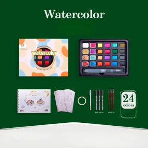 88 Color Solid Pearl Watercolor Paint Set Natural Mineral Mica Powder Art Supplies Students Hand-painted Nail Decoration Paint