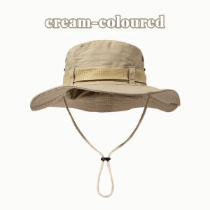 Sunshade Outdoor Mountaineering Big Eave Sunscreen Fisherman Hat For Summer Big Eaves UV Protection Fishing Hat Mountaineering Hat  Men Women