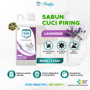 Sabun Cuci Piring 1 Liter Dishwash KLINO CARE Aroma Wangi Keset Busa Melimpah Izin Kemenkes RI