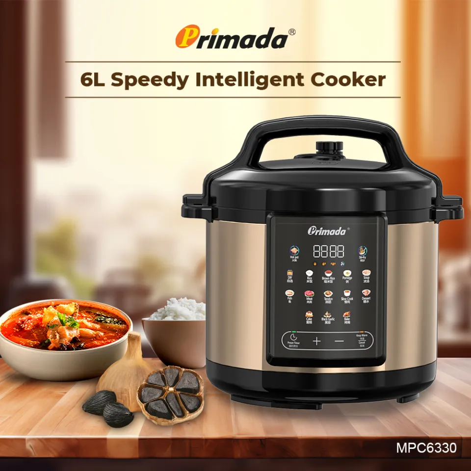 New Model Primada Liter Speedy Intelligent Cooker MPC6330 FREE