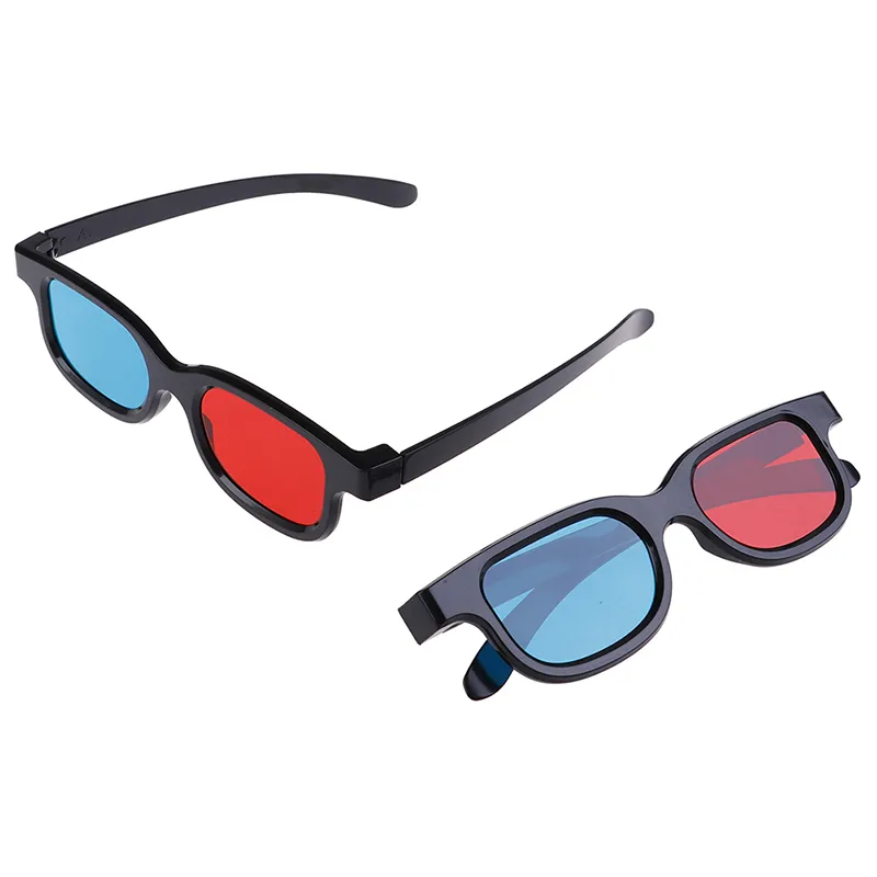 TrendSphere Universal red blue 3d glasses for dimensional anaglyph movie  game