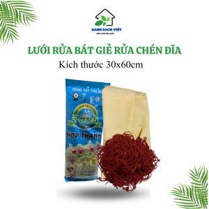 Lưới rửa bát chén giẻ rửa bát đĩa có 2 màu để bạn lựa chọn