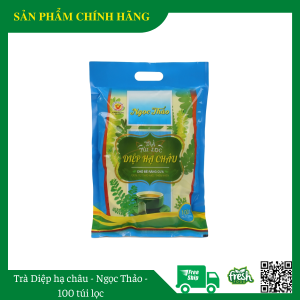 [HCM]Gói trà Diệp hạ châu Ngọc Thảo 100 túi lọc