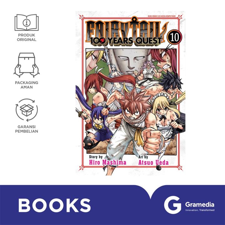 Buku Komik - Fairy Tail 100 years Quest 10
