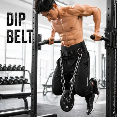 Đai Xích Treo Tạ Dip Belt Hỗ Trợ Tăng Trọng Lượng Squat Pull Up Dips
