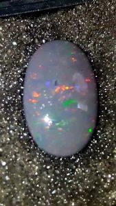 batu kalimaya black opal abu solid asli banten