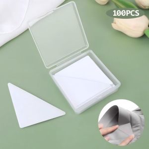 Polo Shirt Collar Fixed Sticker Invisible Sticker Pads Anti-Warping Triangle Patch 100pcs