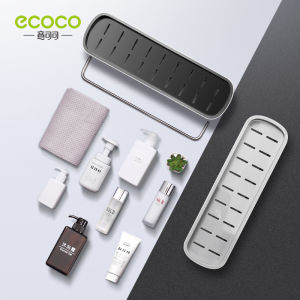 Bathroom Storage Shelf Rack Organizer Wall Mounted Towel Rack Shelves for Toilet Kitchen (ECOCO by renemos)