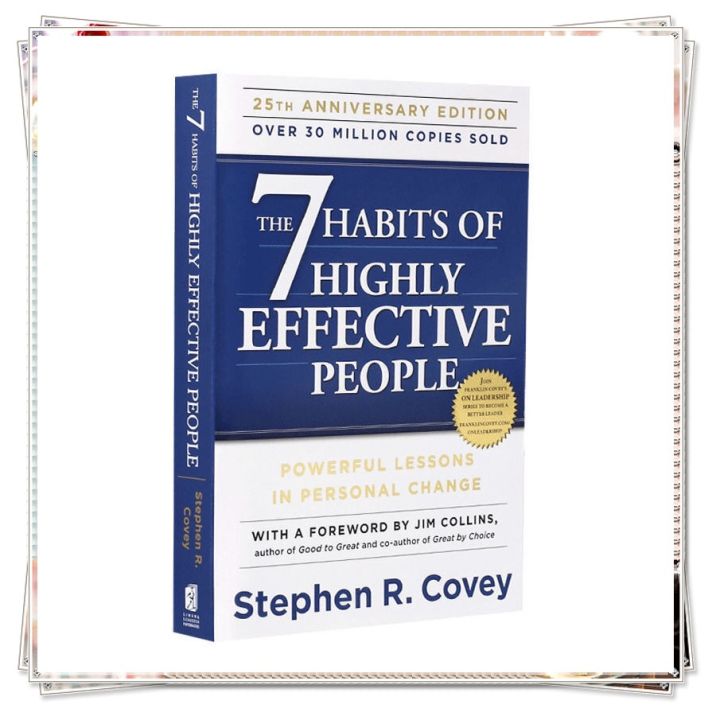 The 7 Habits of Highly Effective People English Novel Read Story Book Fiction Kids Adult Books