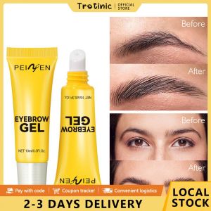 Trotinic DEROL Eyebrow Shaping Gel Transparent Waterproof Quick Dry Eyebrow Styling Gel Natural Long Lasting 3D Eyebrow Eyebrow Gel Cream