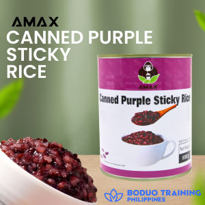 Canned purple rice 930g Premium Red Bean Can for Milk Tea Sinker Smoothie Frappe Dessert