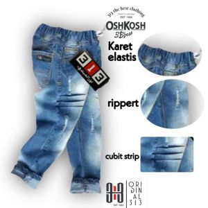 CELANA JEANS Anak sandwash 313shop