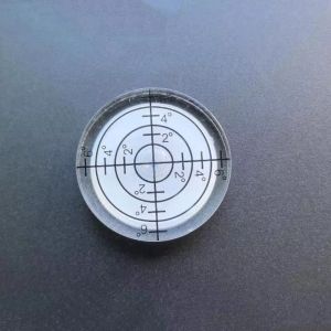 MUSCLEX Kích thước 32mm Thước thủy mini 20 ° -30 ° Độ chính xác Dấu hiệu bằng cấp Máy đo tròn Nhỏ gọn Chất liệu acrylic. Dụng cụ đo độ cao. Để cân bằng bề