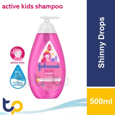 Johnsons Active Kids Shiny Drops/ Soft & Smooth/ Strong & Healthy/ Clean & Fresh Shampoo 500ml