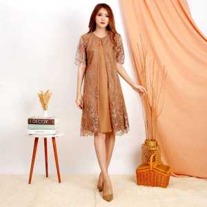 DRESS BRUKAT KONDANGAN DAISY SMLXLXXL JUMBO MEWAH TERBARU