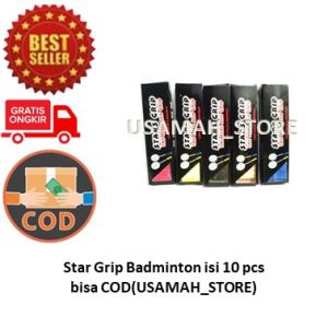 Star Grip Badminton isi 10 pcs bisa COD (USAMAH STORE)