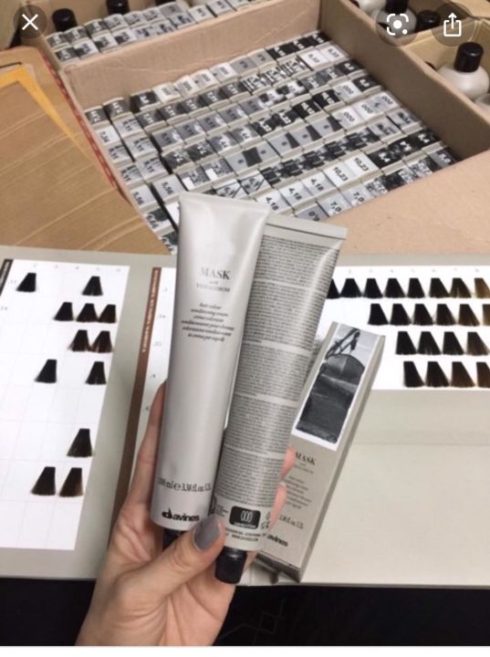 Thuốc Nhuộm Tóc Davines +Oxy (Hàng Chính Hãng) Có bảng màu