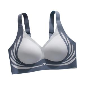 COCOAFashion Super Gather Wireless Push-up Bra Women Gathered Up Soft Support Adjustable Underwear Anti-sagging Seamless Lift-up Bra