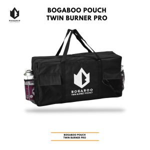 BOGABOO Tas Kompor Twin Burner PRO - Stuff Sack - Sarung Kompor 2 Tungku - Kantong Kompor Camping Lipat Portable - TAS