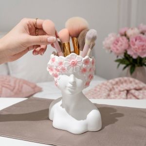 GIORGIONE Ornaments Storage Box Flower Vase Multifunctional Pencil Holders Office Organizer Creative Desk Decoration