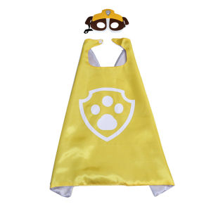 XY Paw Patrol Cape and Mask Costume Ryder Chase Marshall Ruby Skye Zuma Everest cosply YX