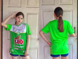 เสื้อกีฬาพิมพ์ลายไม่มีเบอร์นำไปสกรีนเองได้มาแล้ว