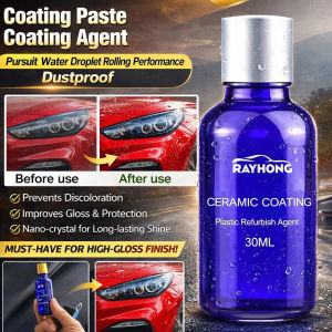 Automotive Gloss Crystal Electroplating Liquid Hydrophobic Car Coating Liquid Waterproof Automotive Nano-coating Liquid Stain Remover UV Protection/scratch-resistant Long-lasting Protection Coating Agent